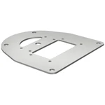 6290331 podlahová doska  160 mm biely hliník