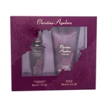 Christina Aguilera Violet Noir darčeková kazeta parfumovaná voda 30 ml + sprchovací gél 150 ml pre ženy