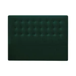 Tmavozelené čelo postele so zamatovým poťahom Windsor & Co Sofas Athena, 200 × 120 cm