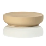 Béžová porcelánová nádoba na mydlo Zone Ume