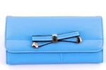 Dámská / dívčí peněženka z Ekokůže - světle modrá