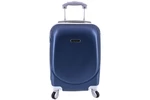 Cestovní kufr skořepinový na čtyřech kolečkách Agrado (M) 60l - tmavě modrá