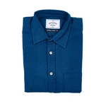 Portuguese Flannel Flanelová košeľa Portuguese Flannel Teca - stredne modrá - M