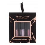 Makeup Revolution London Shimmer Bomb Trio darčeková kazeta darčeková sada Distortion