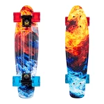 Penny board WORKER Colory 22"  Frostfire (oranžovo-modrá)