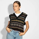 SCOTCH & SODA Pletená vesta Fair Isle