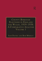 County Borough Elections in England and Wales, 1919â1938