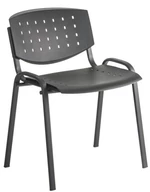 ALBA konferenční plastová židle LAYER, BLACK 27