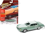 1979 Chevrolet Monte Carlo Firemist Green Metallic and Pastel Green "Muscle Cars U.S.A" Series Limited Edition 1/64 Diecast Model Car by Johnny Light