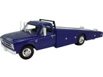 1967 Chevrolet C30 Ramp Truck Blue Limited Edition to 312 pieces Worldwide 1/18 Diecast Model Car by ACME