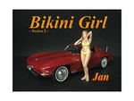 Jan Bikini Calendar Girl Figure for 1/24 Scale Models by American Diorama