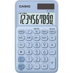 Kalkulačka Casio SL 310 UC LB - světle modrá kapesní kalkulátor • desetimístný LCD displej se zobrazením funkcí • výpočet DPH • duální napájení • měkk