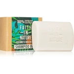 Faith In Nature Coconut & Shea Butter organický tuhý šampon dodávající hydrataci a lesk 85 g Faith In Nature Coconut & Shea Butter organický tuhý šampon dodávající hydrataci a lesk 85 g