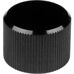 Otočný knoflík Mentor 507.613, (Ø x v) 20 mm x 14 mm, černá, 1 ks