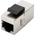 RJ45 síťový adaptér Digitus DN-93613-1 CAT 5, CAT 5e, CAT 6, [1x RJ45 zásuvka - 1x RJ45 zásuvka], šedá