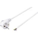 Síťový kabel s napájecí zásuvkou Basetech BT-2336885, 3.00 m, bílá