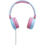Dětské sluchátka On Ear JBL JR 310 JBLJR310BLU, světle modrá, růžová