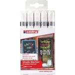 Edding e-4095, 4-4095-5049 křídový popisovač , 2 mm, 3 mm, bílá, bílá, bílá, bílá, bílá