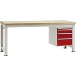 Kompletní dílenském základní PROFI s multiplex deska, Šxhxv = 1500 x 700 x 840 mm Manuflex WP5424.3003 WP5424.3003