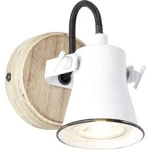 Nástěnný reflektor GU10 5 W LED Brilliant Seed 82210/05 bílá, dřevo (světlé)
