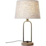 Stolní lampa LED E27 40 W Brilliant Sora 99020/09 béžová