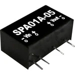 DC/DC měnič napětí, modul Mean Well SPA01B-12, 83 mA, 1 W, Počet výstupů 1 x