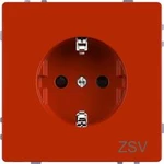 Merten zásuvka Systém design oranžová MEG2300-6002