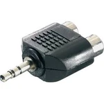 Jack / cinch audio Y adaptér SpeaKa Professional SP-7870248, černá