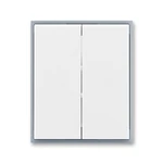 ABB Element kryt vypínače dělený bílá/ledová šedá 3558E-A00652 04
