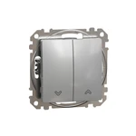 Schneider Electric Sedna Design/Elements žaluziové tlačítko alu SDD113114