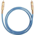 Cinch digitální kabel Oehlbach 10702, [1x cinch zástrčka - 1x cinch zástrčka], 2.00 m, modrá