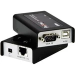 VGA, USB 2.0 extender (prodloužení) přes síťový kabel RJ45, ATEN CE100-AT-G, 100 m, N/A