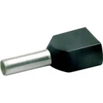 Dvojitá dutinka Klauke 8728, 1,5 mm², 8mm, 1000 ks, černá