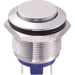 Tlačítko antivandal TRU COMPONENTS GQ19H-10/J/S, 48 V/DC, 2 A, nerezová ocel, 1 ks