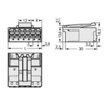 Konektor do DPS WAGO 2092-1522/002-000, 32.60 mm, pólů 2, rozteč 5 mm, 200 ks
