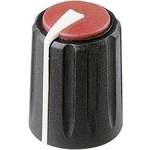 Otočný knoflík Rean Flexifit F 317 S 092, 7,5 mm, černá/červená