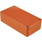 Univerzální pouzdro hliníkové Hammond Electronics 1590BOR, (d x š x v) 111,5 x 59,5 x 31 mm, oranžová