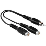 Cinch audio adaptér Hama 00205183, černá