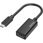 Adaptér USB 2.0 Hama [1x HDMI zásuvka - 1x USB-C™ zástrčka] černá