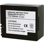 Náhradní baterie pro kamery Conrad Energy NP-FF70/NP-FF71, 7,2 V, 1200 mAh