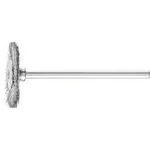 Kulatý KARTÁČ KŮŇ PFERD RBU 2202/3 ST 0,10, 43100751, 10 ks