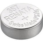 Knoflíková baterie na bázi oxidu stříbra Renata SR44, velikost 357, 160 mAh, 1,55 V