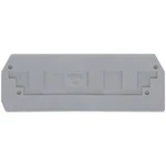 Koncová a oddělovací deska, WAGO 282-308, 92.8 mm x 2.5 mm x 32.5 mm , 100 ks