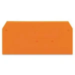 Koncová a oddělovací deska, WAGO 281-329, 58.6 mm x 2.5 mm x 29 mm , 100 ks