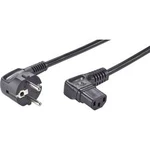 Síťový kabel s IEC zásuvkou LAPP ÖLFLEX Plug H05VV-F 3G1,5 /7500 BK 74320092, 7.50 m, černá