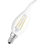 LED žárovka OSRAM 4052899936492 230 V, E14, 2 W = 25 W, teplá bílá, A++ (A++ - E), tvar svíčky ve větru, vlákno, 1 ks