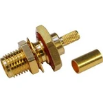 SMA reverzní konektor Telegärtner J01151R0001 - zásuvka, vestavná, 4.95 mm, 50 Ω, 1 ks
