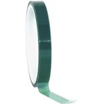 Polyesterová lepicí páska Toolcraft 291B15L66C, 66 m x 15 mm, zelená