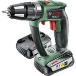 Bosch Home and Garden PSB 18 LI-2 Ergonomic 2cestný-aku příklepová vrtačka 2 akumulátory, kufřík