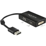 DisplayPort / VGA / HDMI / DVI adaptér Delock 62656, černá